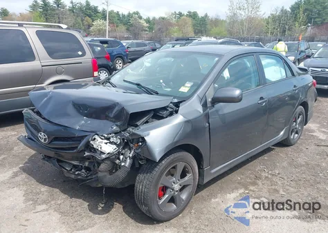 2011 Toyota Corolla S from USA, damaged, VIN 2T1BU4EE0BC631610